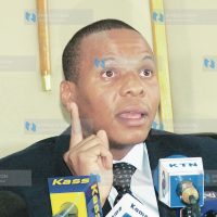 Justice Assistant Minister Mr. Danson Mungatana