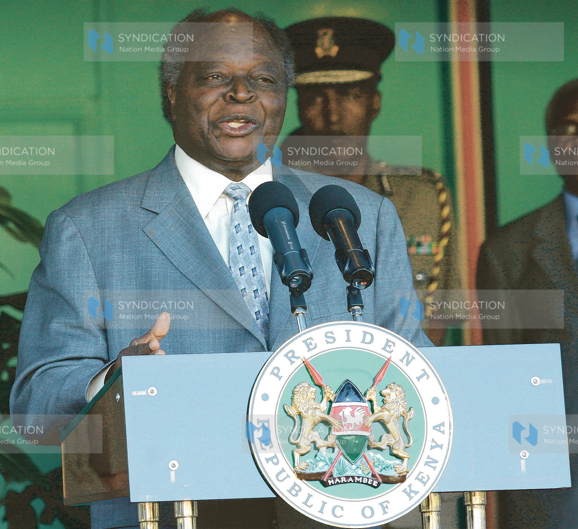 President Mwai Kibaki