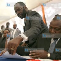 ODM pentagon member William Ruto, party chairman Henry Kosgey and secretary general Anyang Nyong'o