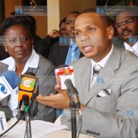 PNU members Danson Mungatana and Esther Murugi