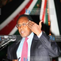 Internal Security Minister George Saitoti