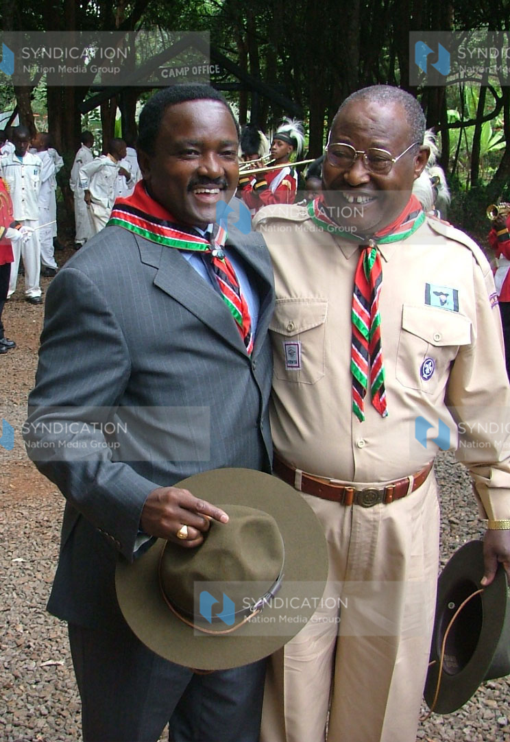Vice president Kalonzo Musyoka, and former National Assembly speaker Francis ole Kaparo