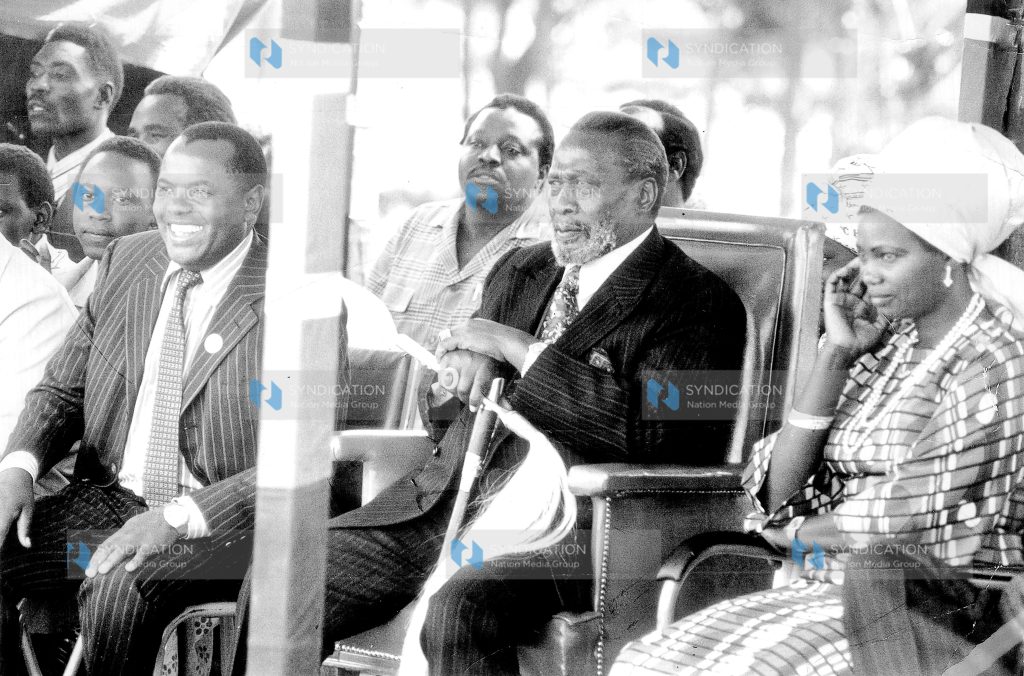 President Jomo Kenyatta and Mama Ngina