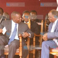 President Mwai Kibaki and Agriculture Minister William Ruto