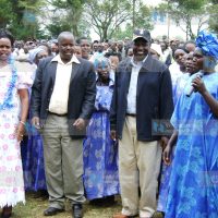 Agriculture Minister William Ruto second, Chepalungu MP Isaac Ruto and Eldoret South MP Peris Simam