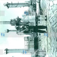 The Chairman for the British Petroleum Company, Ltd. Sir Maurice Bridgeman is pictured with the General Manager of the E. A. Oil refineries, Mr. A. Booth