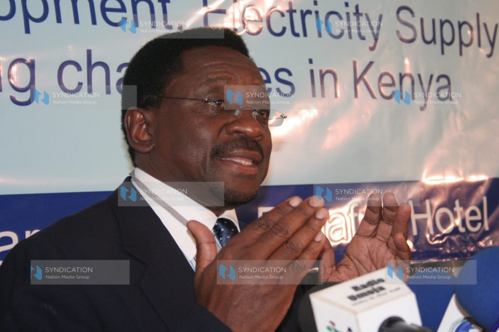 Lands Minister James Orengo