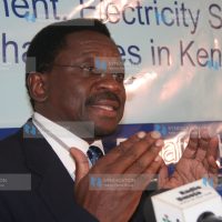 Lands Minister James Orengo