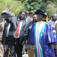 Prime Minister Raila Odinga and President Mwai Kibaki