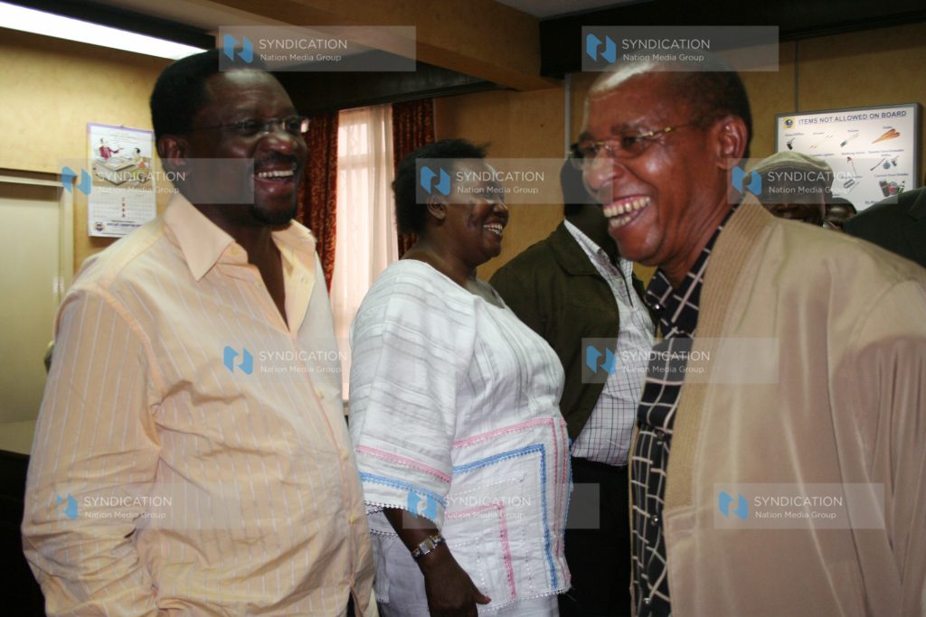 MPs James Orengo and Mutula Kilonzo