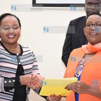 Kirinyaga Governor Anne Waiguru and former Cabinet Secretary for Health Sicily Kariuki