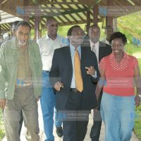 Vice President Kalonzo Musyoka arrives at Simba lodge