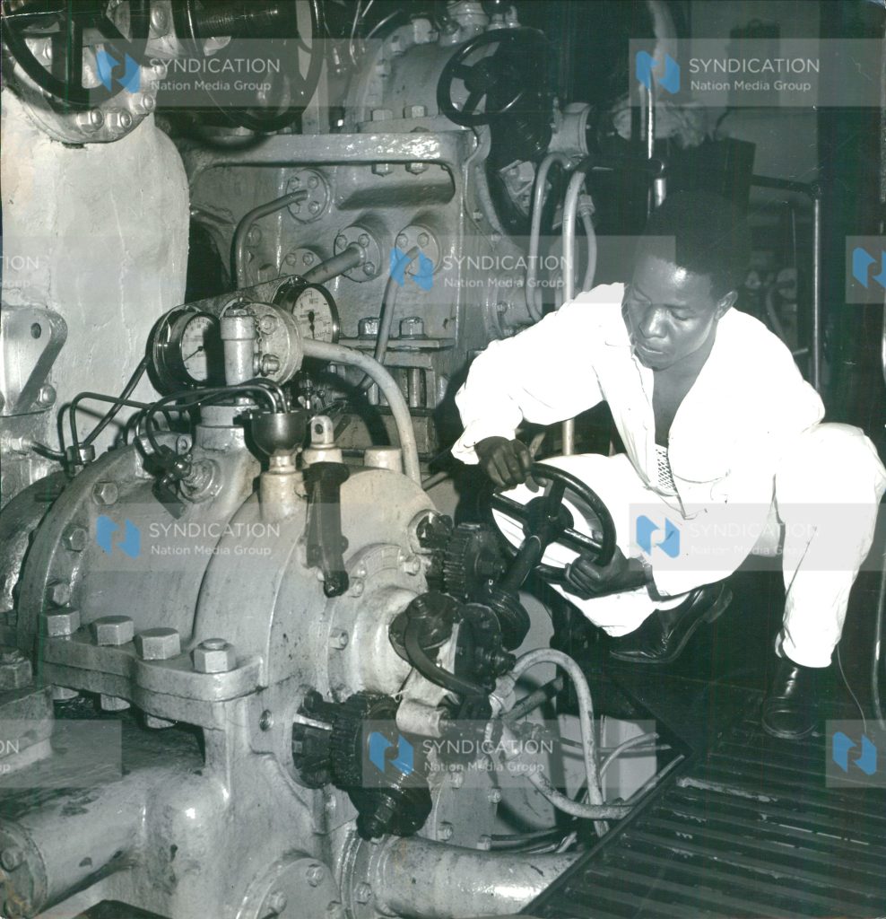 Sebastian Urio, 25, an EAR and H sponsored cadet