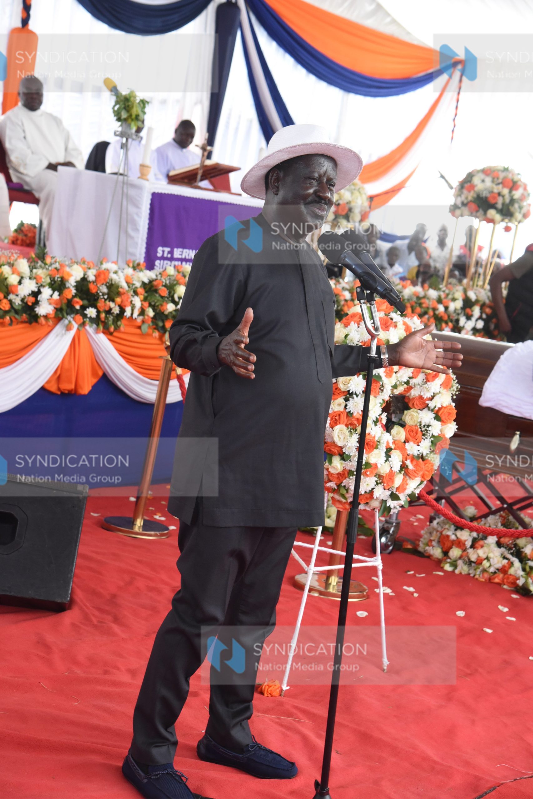 Azimio leader Raila Odinga