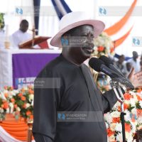 Azimio leader Raila Odinga