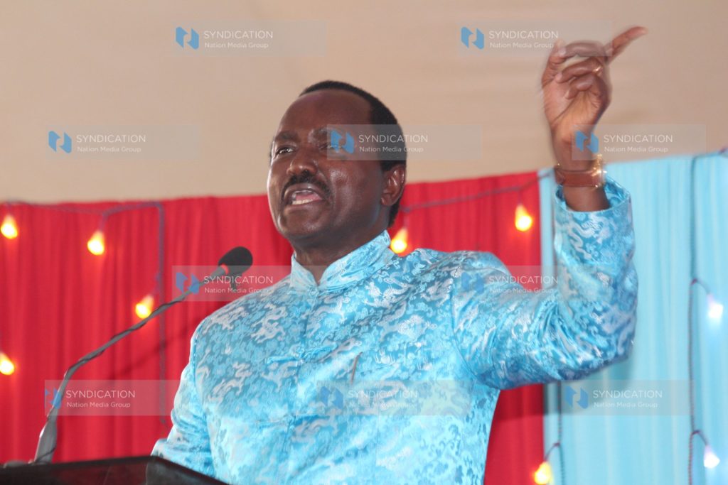 Wiper Leader Kalonzo Musyoka