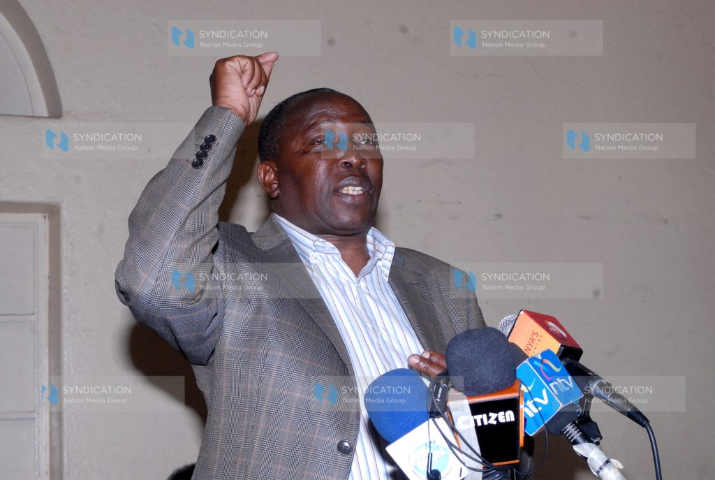 Former Starehe MP Maina Kamanda