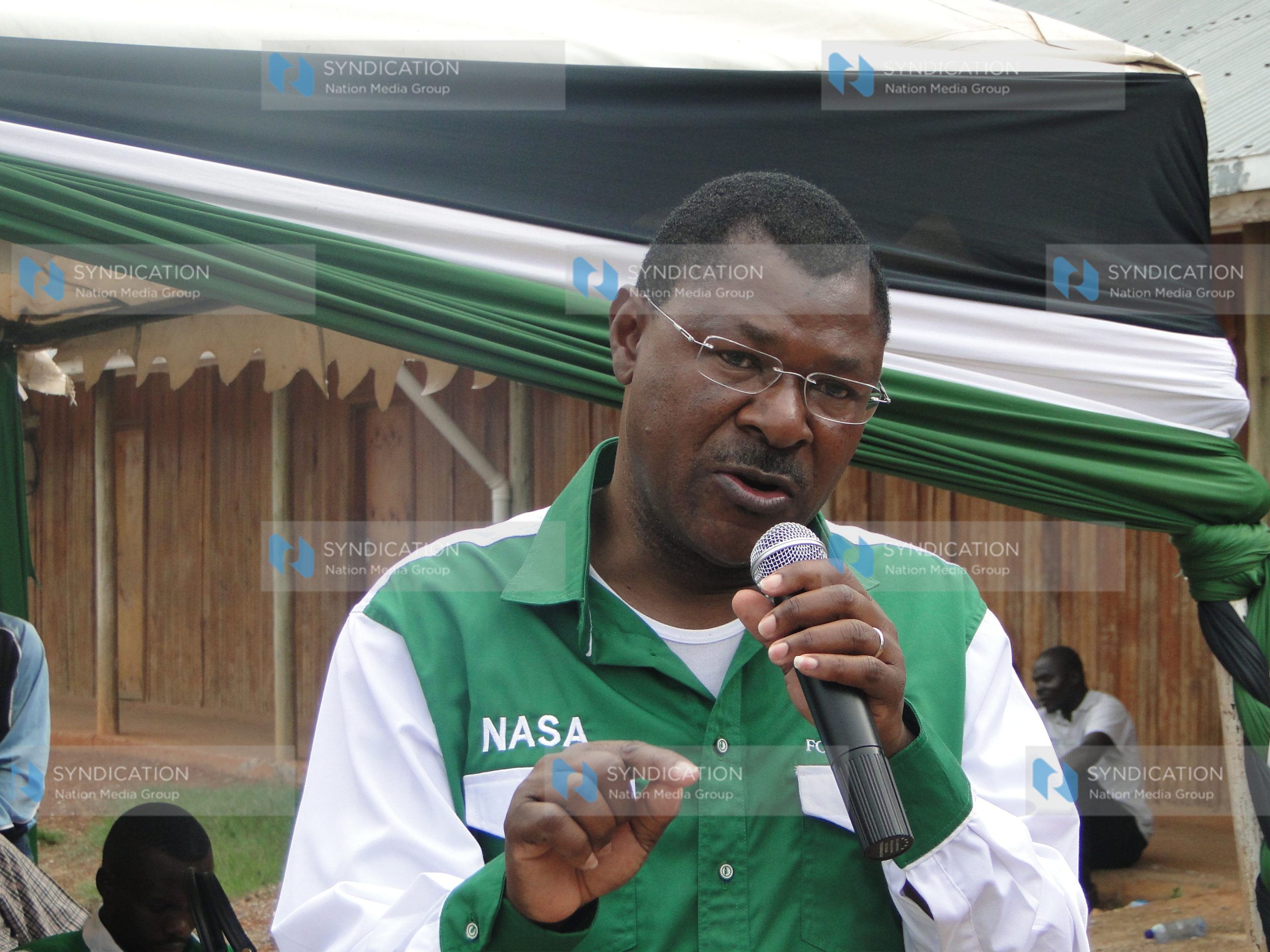 Senator Moses Wetangula addresses Bungoma County Ford-Kenya candidates