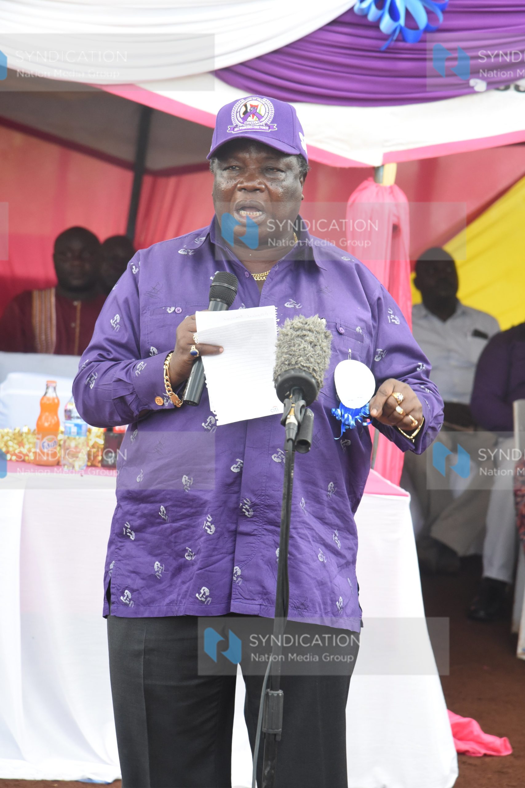 COTU Secretary general Francis Atwoli