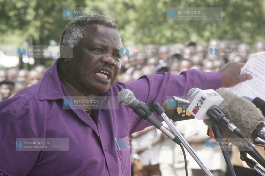 COTU Secretary General Francis Atwoli