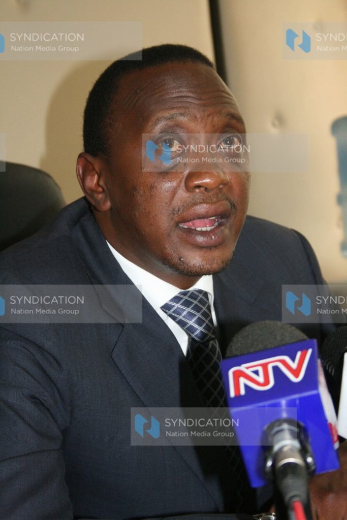 Minister for Local Government Uhuru Kenyatta