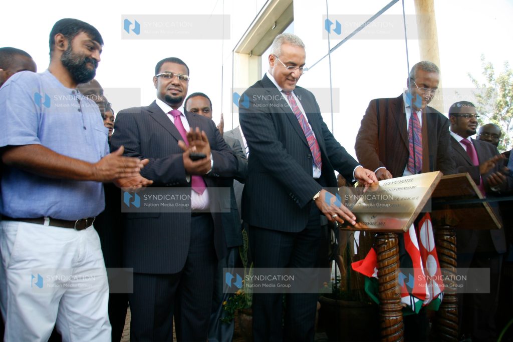 Minister for tourism Najib Balala officially opens Vic hotel in Kisumu