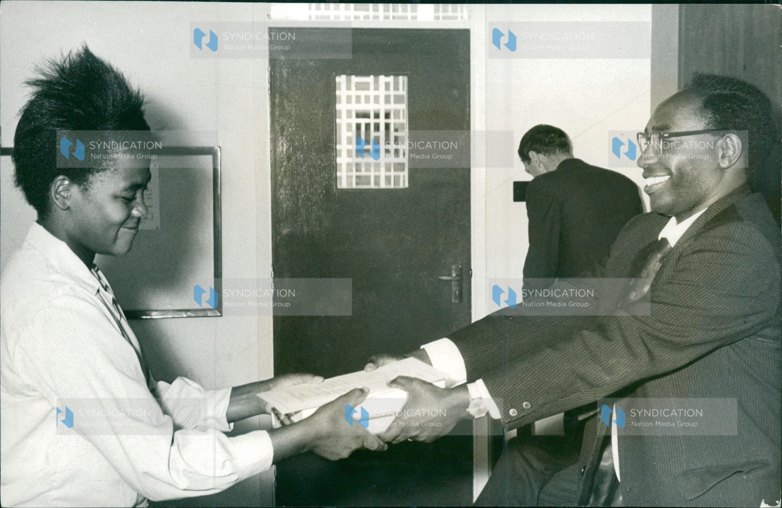 Mr. J. K. Njoroge, Permanent Secretary in the Ministry of Education