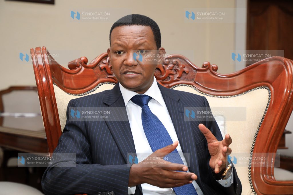 Cabinet Secretary for the Ministry of Foreign Affairs Dr Alfred Mutua