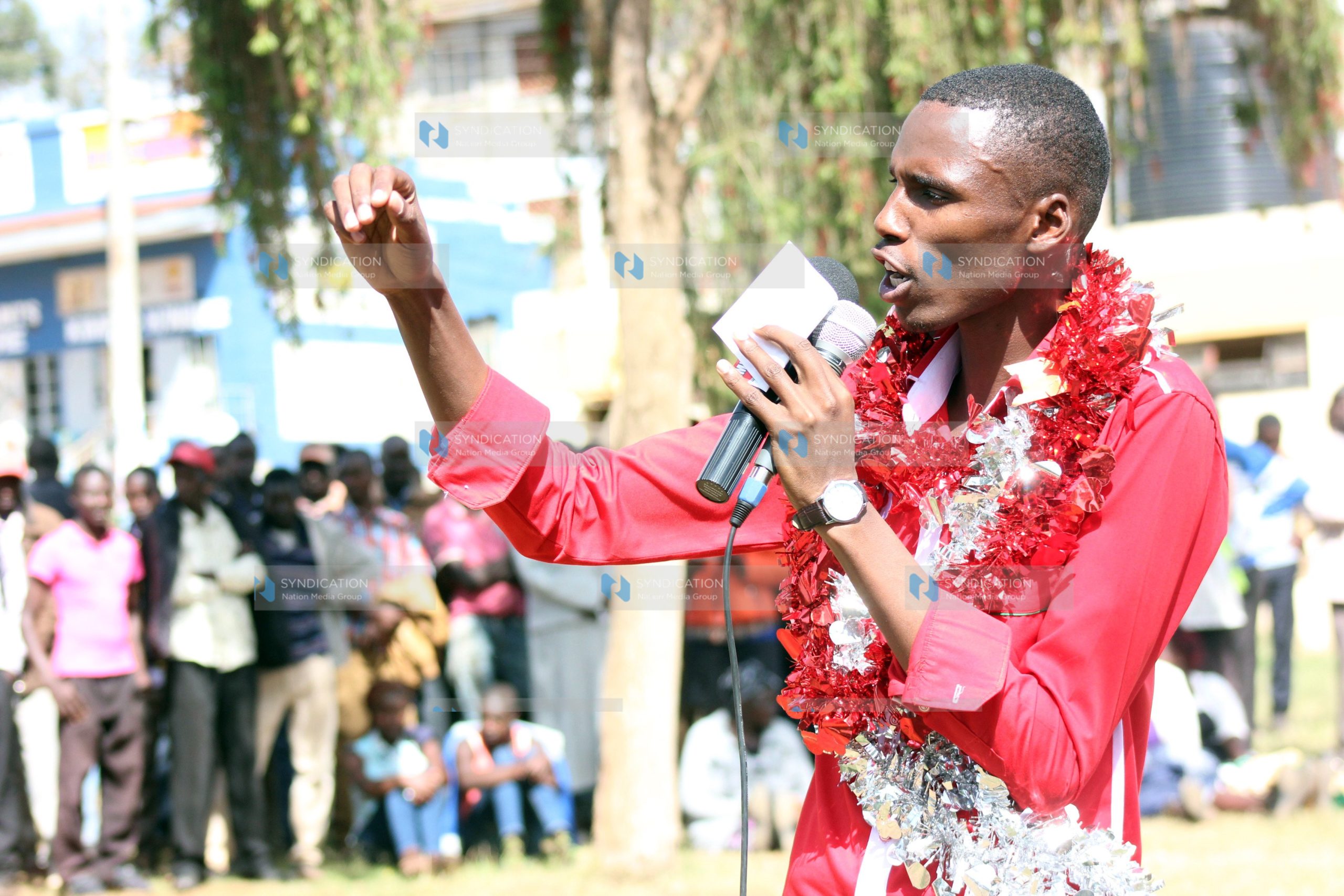 Emanuel Ngetuny, parliamentary aspirant for Eldama Ravine Constituency