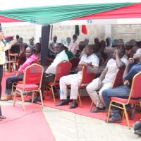 Homa Bay governor Gladys Wanga address health county care workers