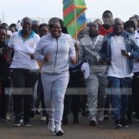 Homa Bay Governor Gladys Wanga and her deputy Oyugi Magwanga