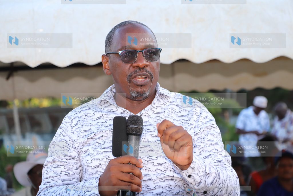 Former Agriculture Principal Secretary Prof Hamadi Boga