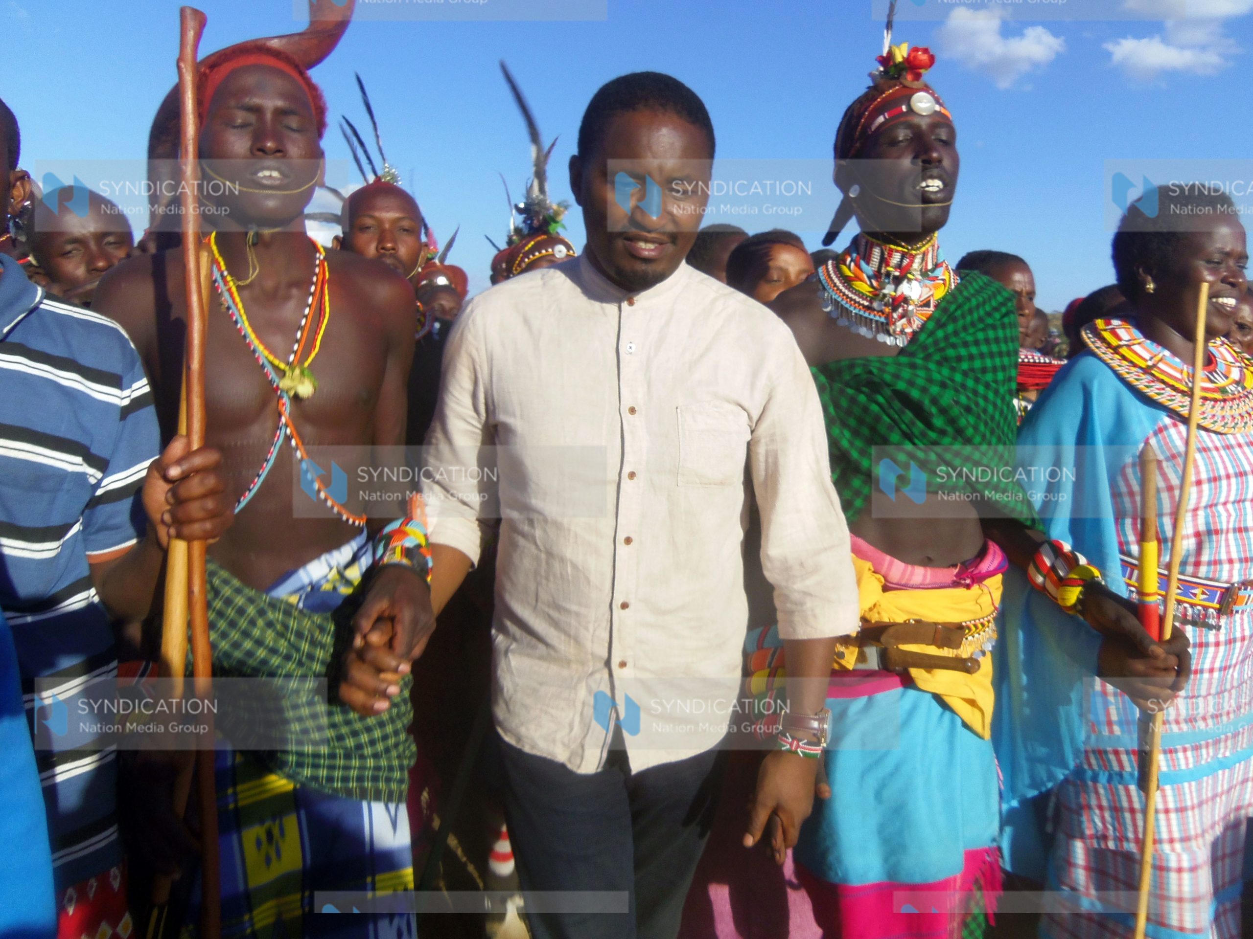 Devolution CS Mwangi Kiunjuri joins Maasai Morans