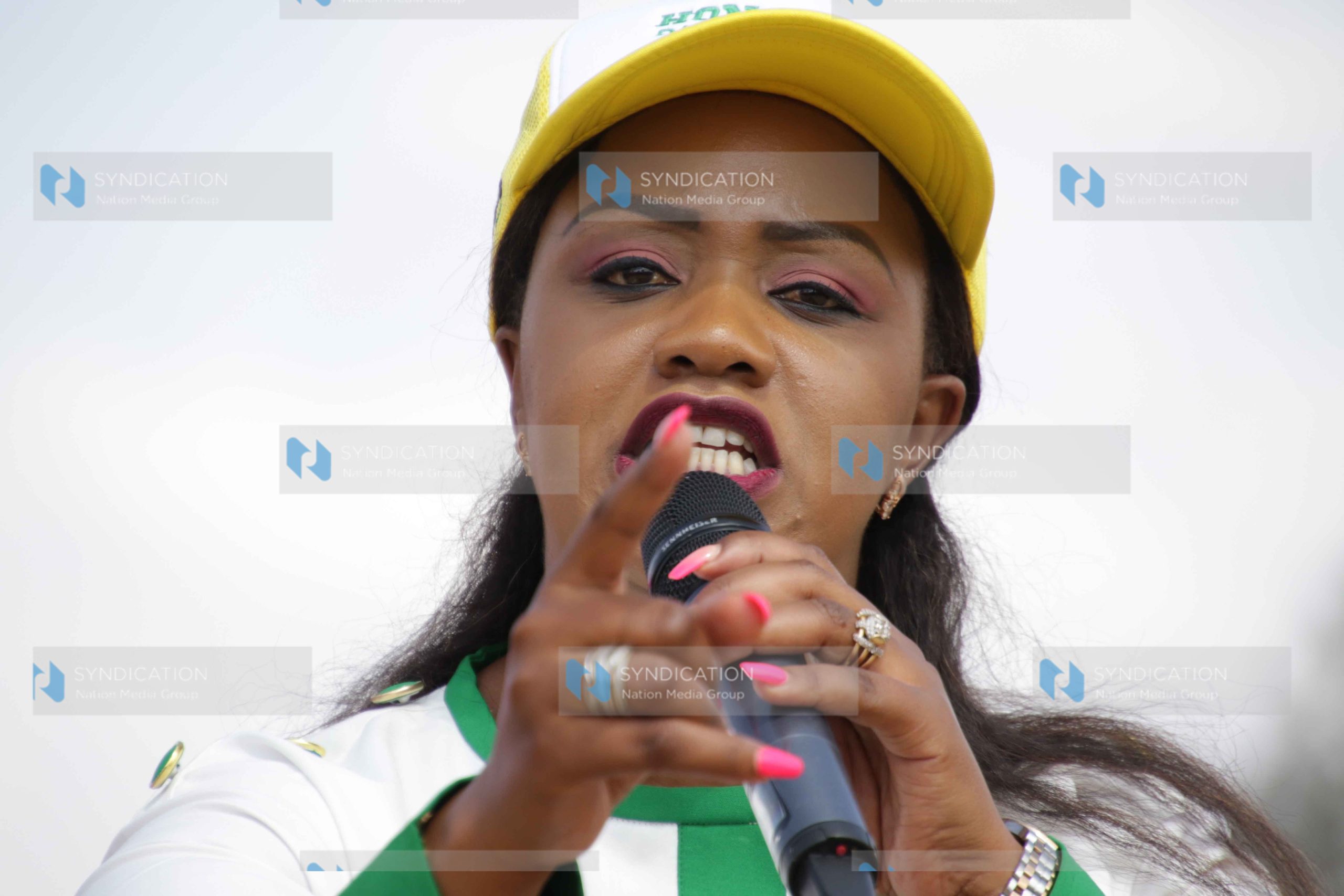 Laikipia Woman Representative Cate Waruguru