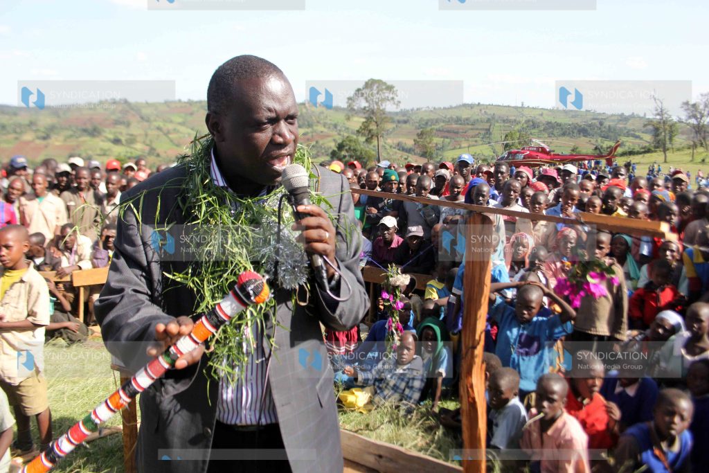 Narok County senatorial candidate Andrew Leteipa Ole Sunkuli