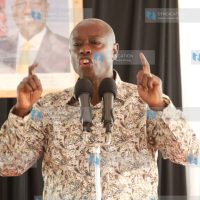 Rigathi Gachagua addresses members of the county assemblies