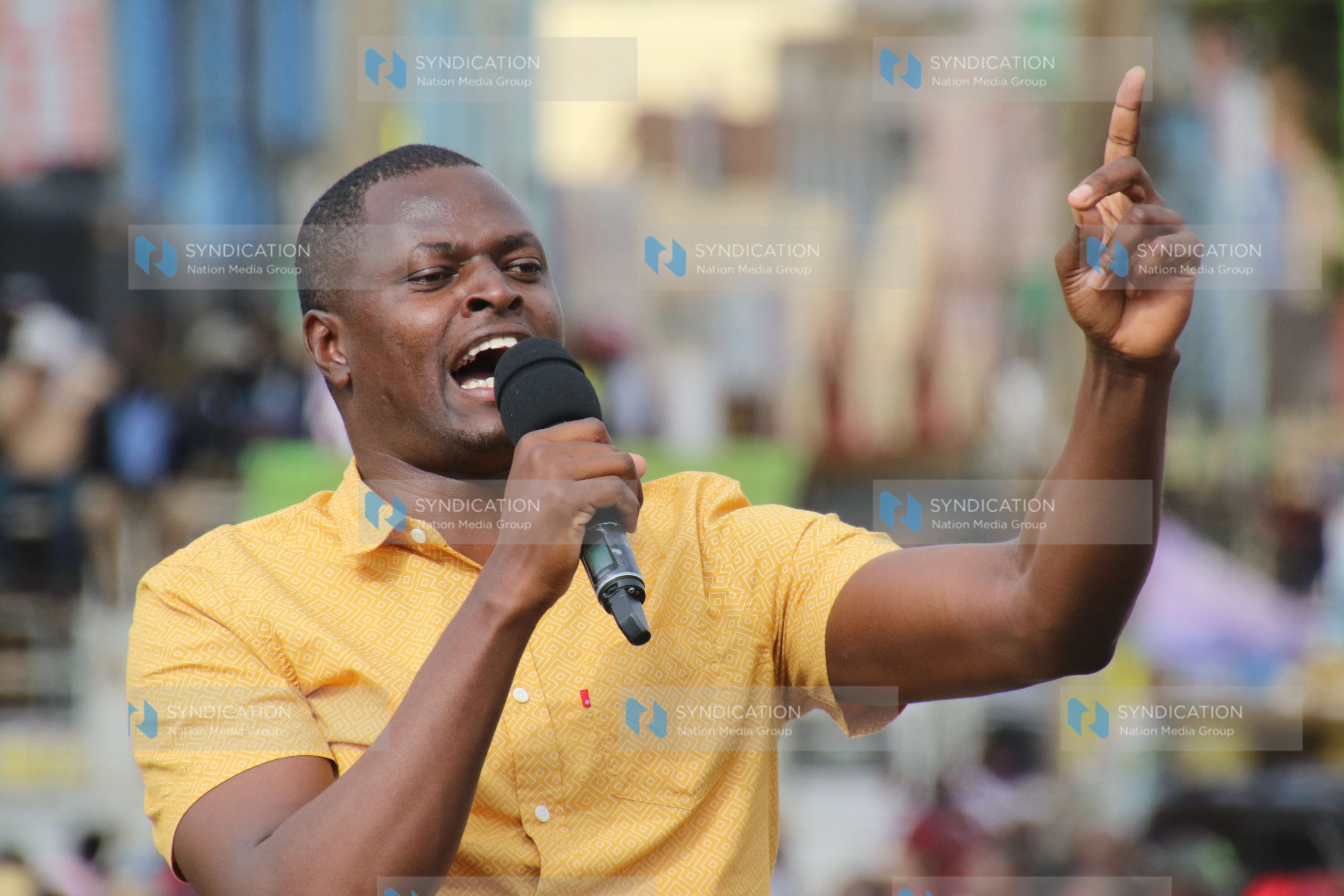 Kenya Kwanza campaign rally at Karatina town