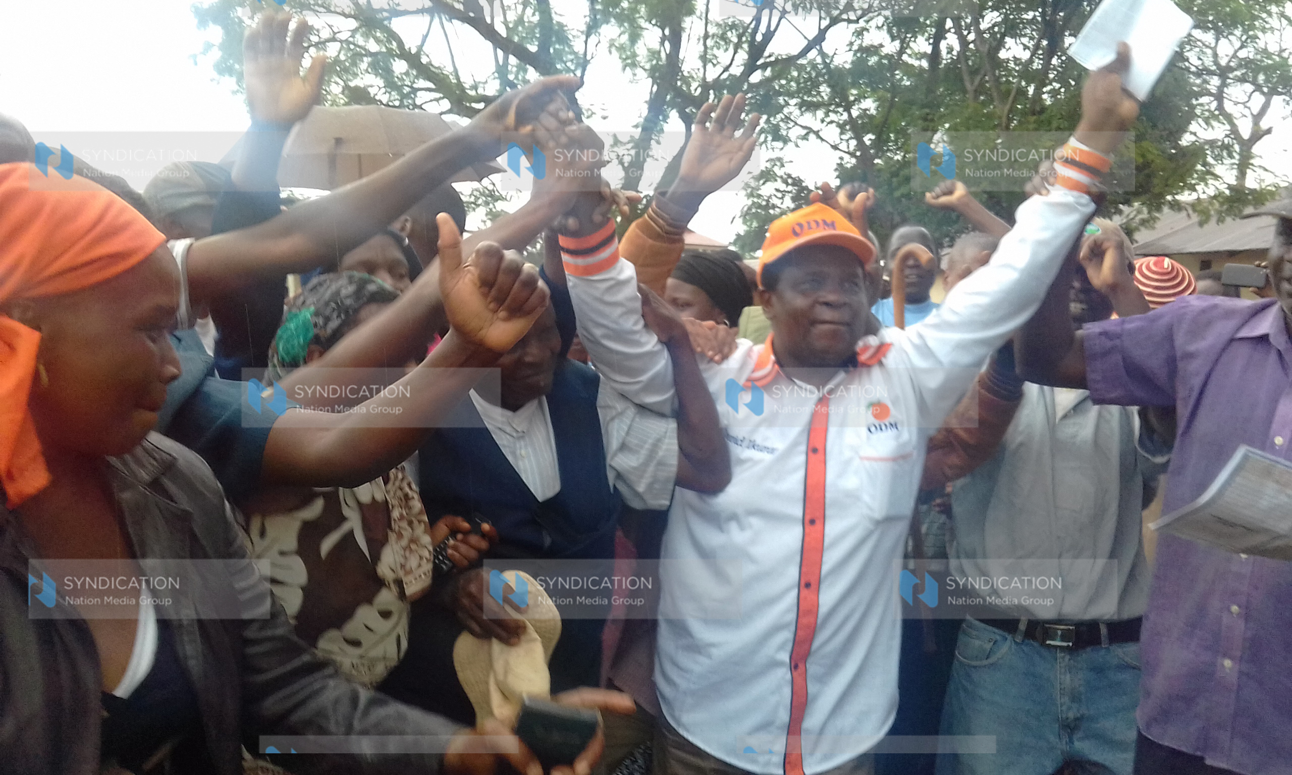 Former head teacher David Ikunza of Kakamega Primary School