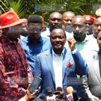 Opposition leaders led by wiper leader Kalonzo Musyoka