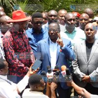 Opposition leaders led by wiper leader Kalonzo Musyoka