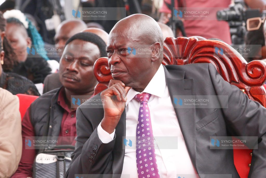 Burial ceremony of John Muhia, father to Kipipiri MP, Wanjiku Muhia