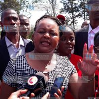 Kirinyaga Jubilee gubernatorial aspirant Anne Waiguru (now Governor)