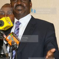 Former Prime Minister Raila Odinga