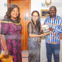 Raila Odinga held talks with Indian High Commissioner