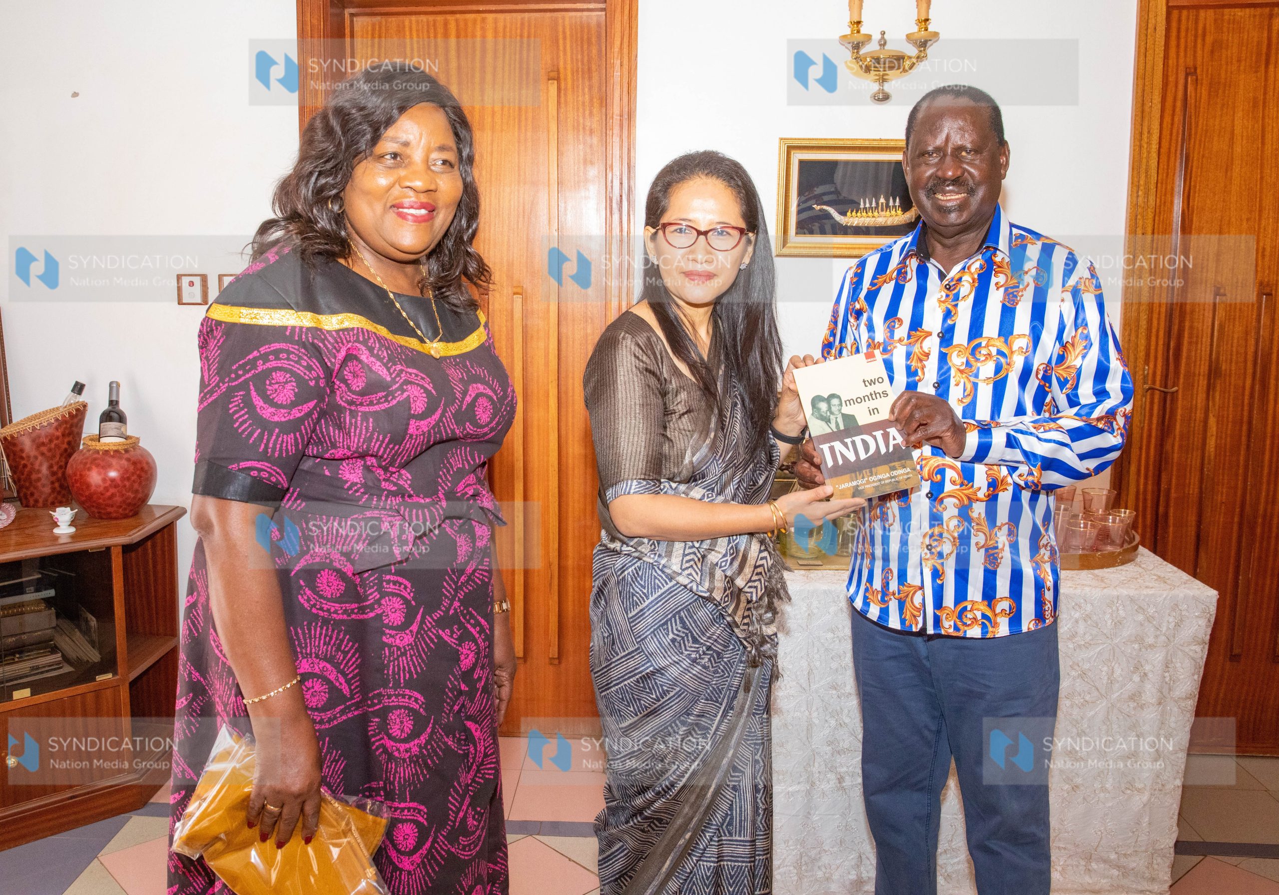 Raila Odinga held talks with Indian High Commissioner