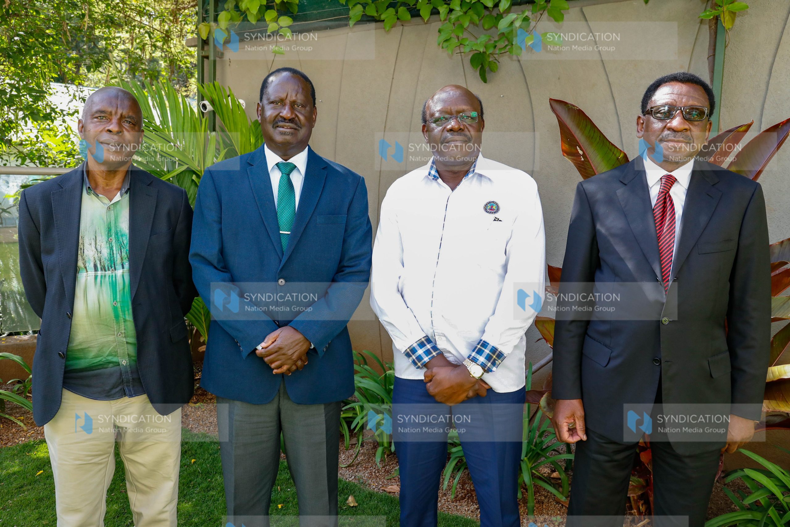 Raila Odinga meets with long-time allies