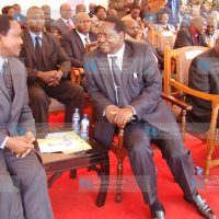 Burial ceremony of the late James Bett, Chairman, Emo Development Society