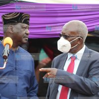 Burial of engineer Barnabas Gabuna Ariga in Nyaribari Chache, Kisii County