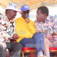 A rally at Kinoru Stadium in Meru County