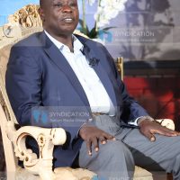 Former Deputy President Rigathi Gachagua during an interview